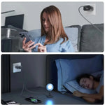 Dual USB Power Adapter Wall Plug (NZ / AUS) (Black) - Electronics Accessories