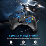 Dual Vibration Wired Controller for Xbox 360 & PC – Gamepad