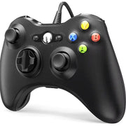 Dual Vibration Wired Controller for Xbox 360 & PC – Gamepad