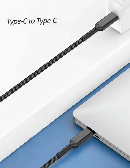USB-C charger cable close-up view