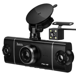 DV17 4-Channel 360° Rotating Dash Cam with 3-Inch IPS Display and Wi-Fi