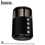 DWQ05 4-in-1 magnetic wireless charging station with Bluetooth speaker and ambient light