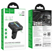 E89 45W Bluetooth FM car kit with fast charging