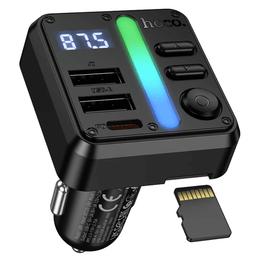 E89 45W Bluetooth FM car kit with fast charging