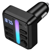 E89 45W Bluetooth FM car kit with fast charging