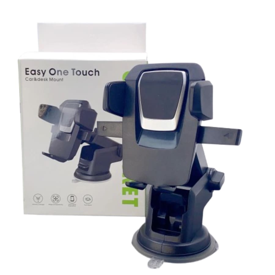 Easy one touch mobile phone holder