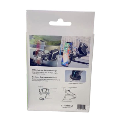 Easy one touch mobile phone holder