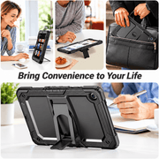 Samsung Galaxy Tab A11 8.7-inch Heavy Duty Rugged Shockproof Silicone Case With Built-in Screen Protector