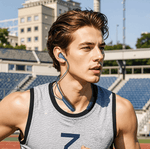 ES75 sports Bluetooth earphones with strong bass and lightweight design