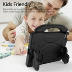 EVA Protective Case for iPad 5/6 9.7’’ – Kids Tablet Cover with Handle & Thumbs up Stands Kickstand
