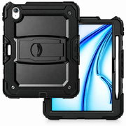 iPad 9.7-inch 6th Generation (2018) Heavy Duty Rugged Shockproof Silicone Case With Built-in Screen Protector