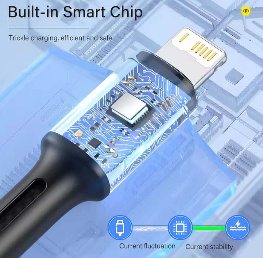 Fast charging Lightning cable for iPhone