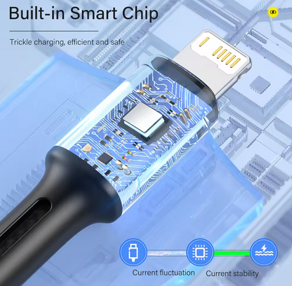 Fast charging Lightning cable for iPhone