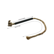 Fire Starter - Tinder Cord with Aluminum Bellow Pipe & Waterproof Wax Wick Hemp - Tools Kits (multipurpose)