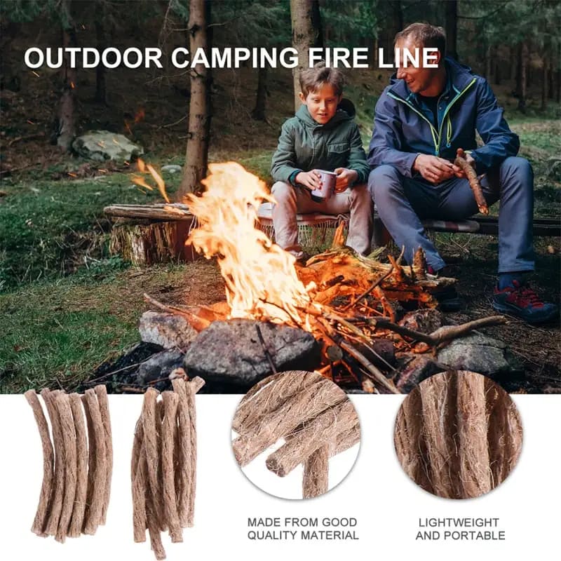 Fire Starter - Tinder Wick (20 pieces in sealed pack)