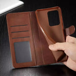 Flip Case for Samsung Galaxy Note 20 Ultra - Brown - Phone cases