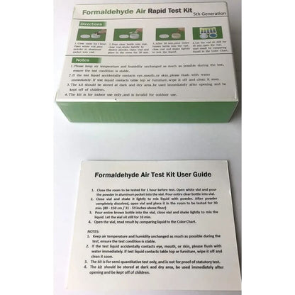 Formaldehyde (HCHO) Air Quality Test Kit