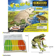 Frog (illuminated) - 3D Puzzle