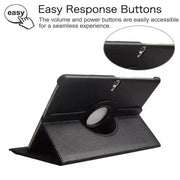 Full-Body Cover for Samsung Galaxy Tab S 10.5” (2014) - T800/T805 (Black) - Black - Phone/Tablet Accessories