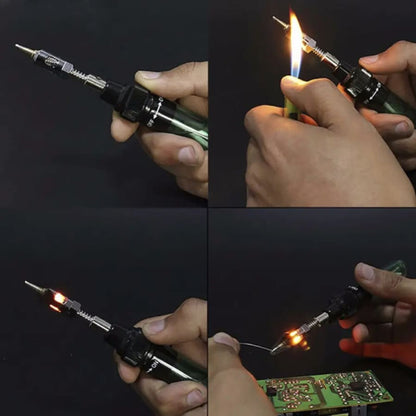 Gas Powered Soldering Iron Kit – 16 Piece