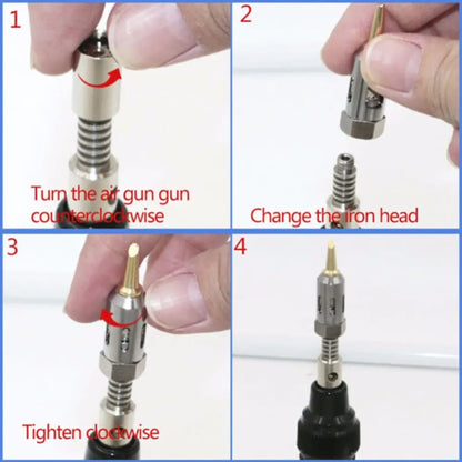 Gas Powered Soldering Iron Kit – 16 Piece