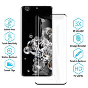 Glass Screen Protectors for Samsung Galaxy S20 Ultra (Pack of 2) - protector