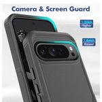 Google Pixel 9 Pro XL Dual Layer Armor Hard Case - Mobile Phone