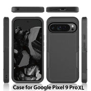 Google Pixel 9 Pro XL Dual Layer Armor Hard Case - Mobile Phone