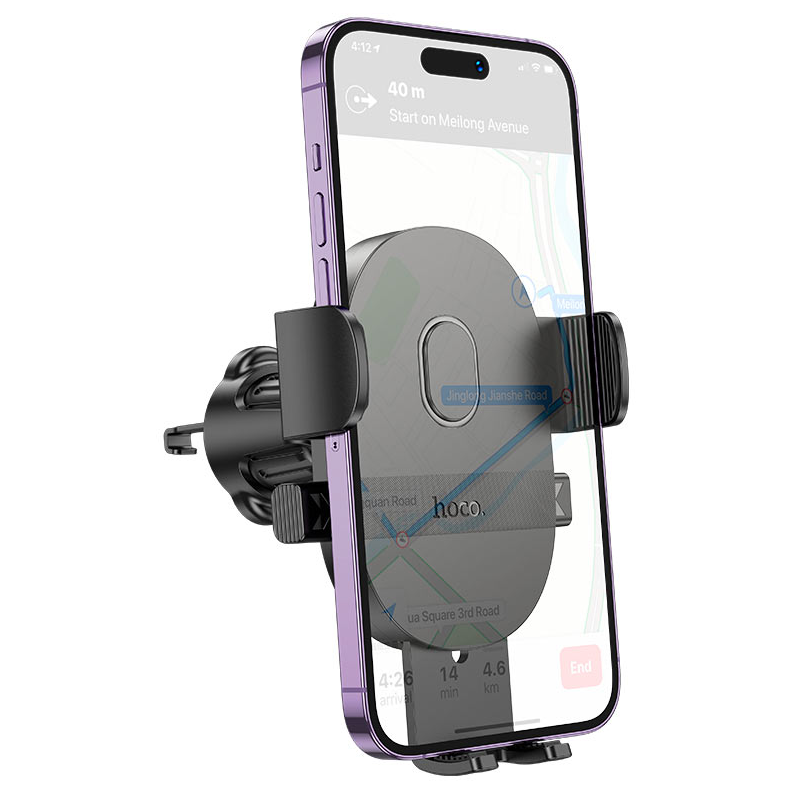 auto clamp car mount side view