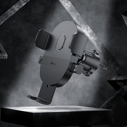 silicone padded gravity phone mount