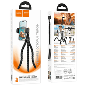 H101 flexible octopus tripod with adjustable smartphone holder