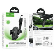 H88 car phone holder featuring a dual-joint adjustable arm