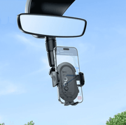 H88 car phone holder featuring a dual-joint adjustable arm