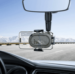 H88 car phone holder featuring a dual-joint adjustable arm