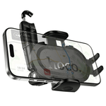 H88 car phone holder featuring a dual-joint adjustable arm