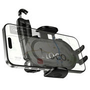 H88 car phone holder featuring a dual-joint adjustable arm