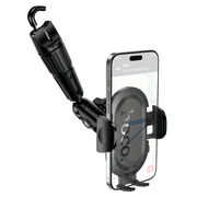 H88 car phone holder featuring a dual-joint adjustable arm
