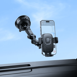 H89 extra-long arm car phone holder with 335mm extended reach