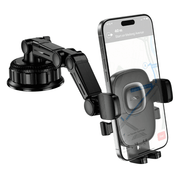 H89 extra-long arm car phone holder with 335mm extended reach