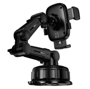 H89 extra-long arm car phone holder with 335mm extended reach