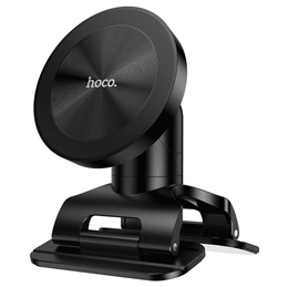 H97 magnetic dashboard phone holder with double-leg support base
