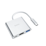 HB14 USB-C hub with USB 3.0, HDMI output and PD charging