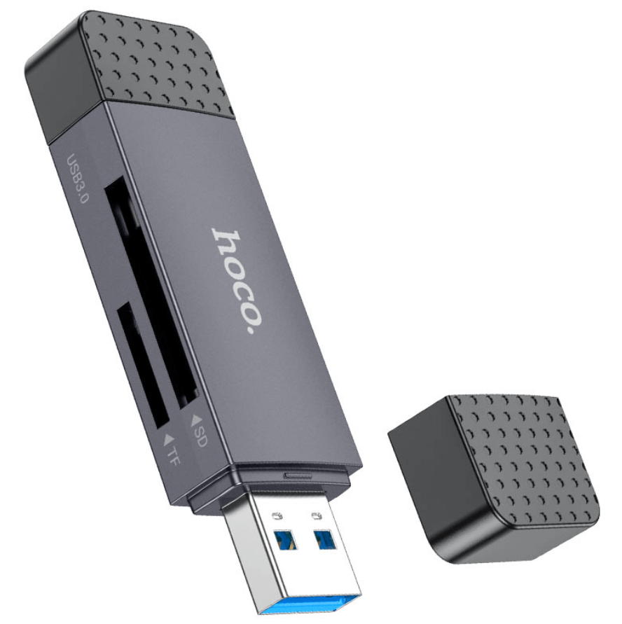 HB45 Card Reader SD and MicroSD card slots