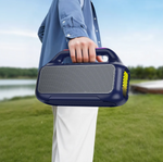 HC47 30W portable Bluetooth speaker with dynamic RGB LED lighting