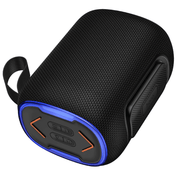 HC53 portable Bluetooth speaker with 10W audio output and dynamic LED lights