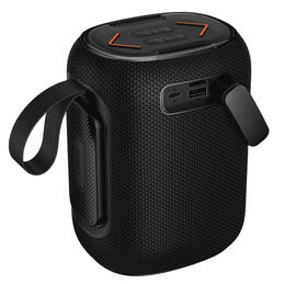 HC53 portable Bluetooth speaker with 10W audio output and dynamic LED lights