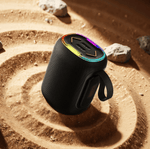 HC53 portable Bluetooth speaker with 10W audio output and dynamic LED lights