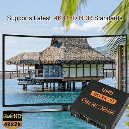 HDMI splitter 1x2 for home theatre setup