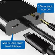 HDMI to VGA Converter Adapter with Audio & USB