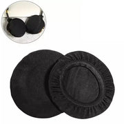 Headphones Earpad Covers (large) - Black / Electronics Accessories